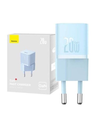 Baseus Mini wall charger Baseus GaN5 20W (blue)