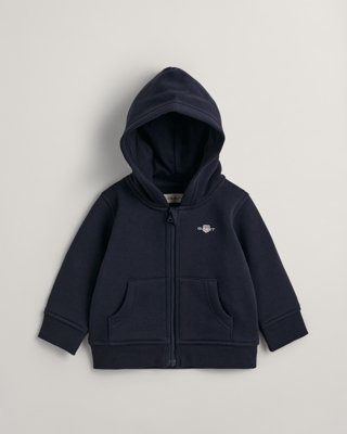 Baby Shield hettegenser med glidelås EVENING BLUE 68 Baby Shield hettegenser med glidelås EVENING BLUE 68