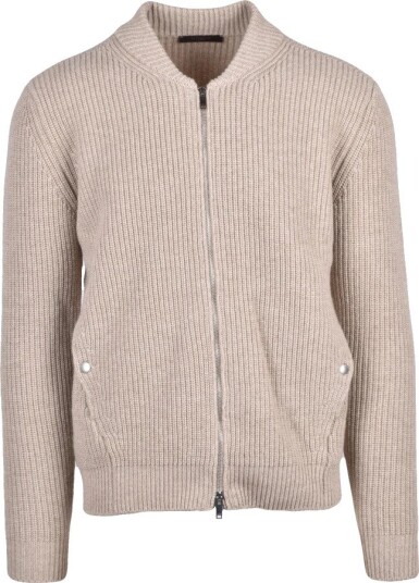 Slowear Herre Strikkevarer Beige M,