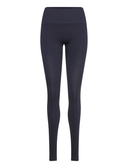 Björn Borg Studio Seamless Ribbed Tights - Navy - L