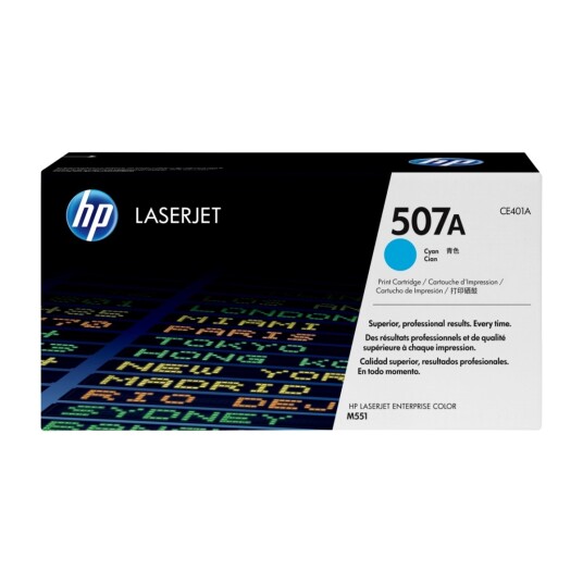 HP Toner 507A Cyan HP Toner 507A Cyan