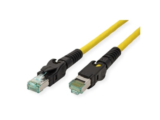 Easylan Cp1oyms0020 2 M Cat6a S/Ftp S Stp Rj 45 Rj 45 Gul CP1OYMSMS0020