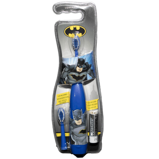 Batman elektrisk tannbørstebatteri + 2 børstehoder Batman elektrisk tannbørstebatteri + 2 børstehoder