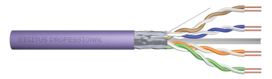 ASSMANN Electronic Cat 6 F/UTP Samlet Kabel 305 m Purpur Halogenfri ASSMANN Electronic Cat 6 F/UTP Samlet Kabel 305 m Purpur Halogenfri