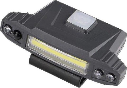 God Cob Led USB-oppladbar ABS-induksjon utendørs 3 W hardhatlys fottur hodelykt det beste valget(Som vist)