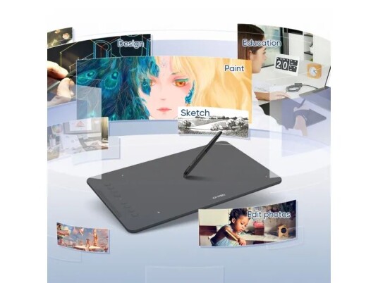 XPPen XP-PEN DECO01 V2 GFX DRAWING TABLET 10 X 6.25 INCH Koblet med ledninger ikke trådløs 5080 Ipi 254 x 158,75 mm USB 1 cm 0,01 mm XPPen XP-PEN DECO01 V2 GFX DRAWING TABLET 10 X 6.25 INCH Koblet med ledninger ikke trådløs 5080 Ipi 254 x 158,75 mm USB 1 cm 0,01 mm
