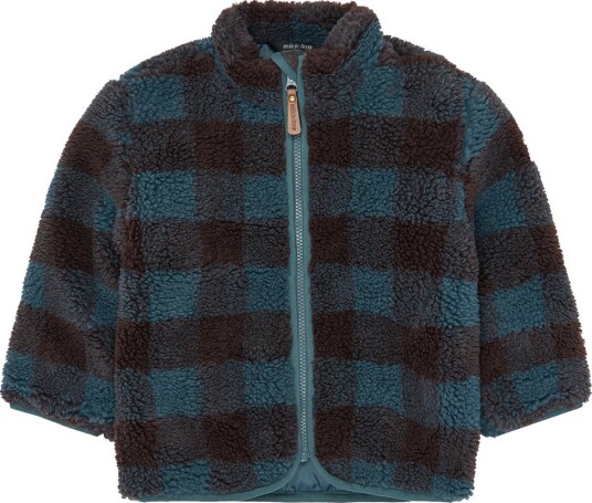 Mikk line Teddy Fleece Jacket   DARK SLATE   140