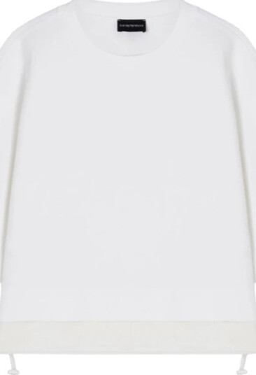 Emporio Armani Dame Gensere & Hettegensere Hvit L, Emporio Armani Dame Gensere & Hettegensere Hvit L,