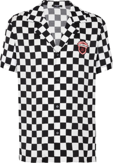 Balmain Herre Skjorter Svart S,