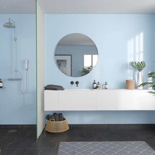 Baderomspanel Fibo 5203 F00 Frozen Blue Baderomspanel Fibo 5203 F00 Frozen Blue