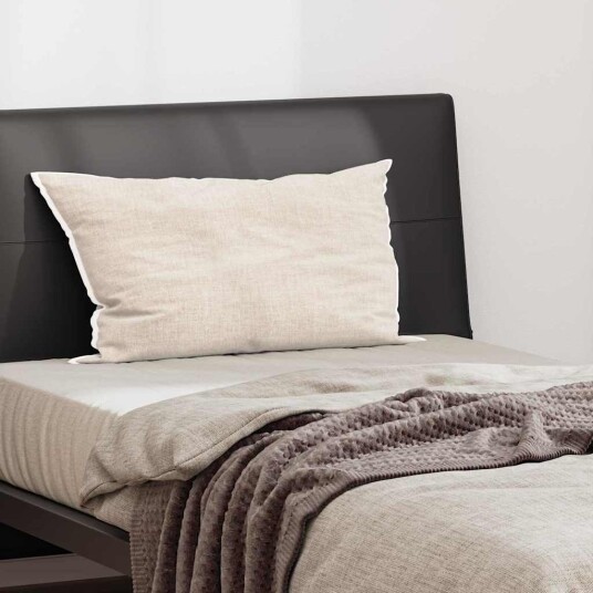 vidaXL Pute 80 x 42 x 20 cm Polyester Hvit