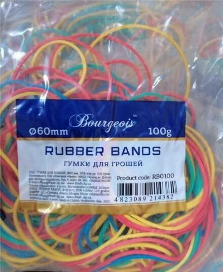 Fresh Gummistrikker/Reseptstrikk 60 Mm 100 G Blandede Farger Fresh Fresh Gummistrikker/Reseptstrikk 60 Mm 100 G Blandede Farger Fresh