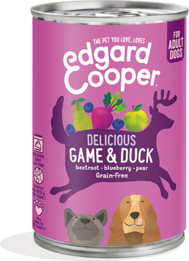 Edgard & Cooper Hundemat Viltkjøtt og And 400 g Edgard & Cooper Hundemat Viltkjøtt og And 400 g