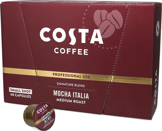Costa | Mocha Italia Mellombrent Liten Kopp 48 kapsler til Costa Podio