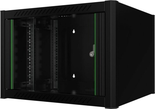 Lanview By Logon Rack Skap 60 X 56 Veggmonterbar Svart Ral 9005 7U 19" Lanview By Logon Rack Skap 60 X 56 Veggmonterbar Svart Ral 9005 7U 19"