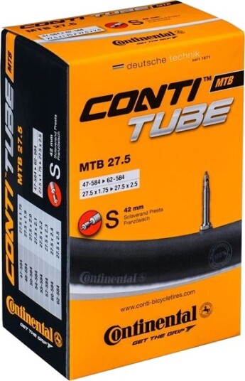 Continental Mtb Sv40 27,5 X 1,75-2,50" Presta Slange