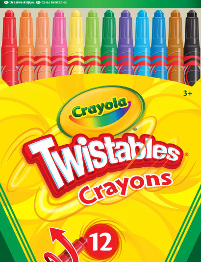 Crayola Crayola 12 Skrubare Fargestifter Multi Patterned One Size
