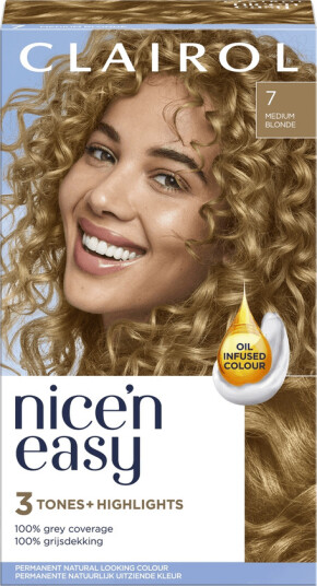 Clairol Nice"n Easy 7 Medium Blonde Clairol Nice"n Easy 7 Medium Blonde
