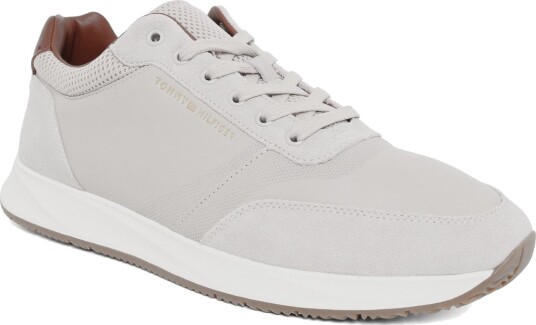 Tommy Hilfiger Th Dressy Runner Suede Mix Grey 46 Tommy Hilfiger Th Dressy Runner Suede Mix Grey 46