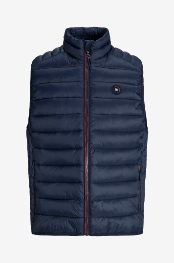 Jack & Jones Vest jjeBradley Light Bodywarmer Collar Blå