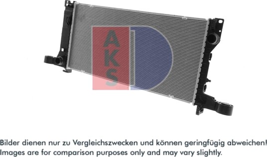 Radiator motorkjøling AKS DASIS 220033N