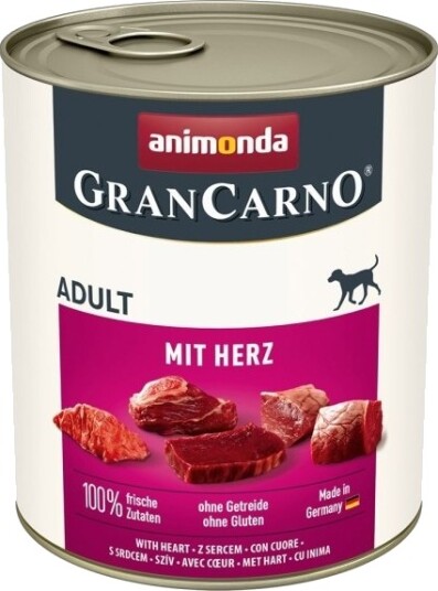 Animonda Adult Grancarno With Hearts Vådt Hundefoder 800 G