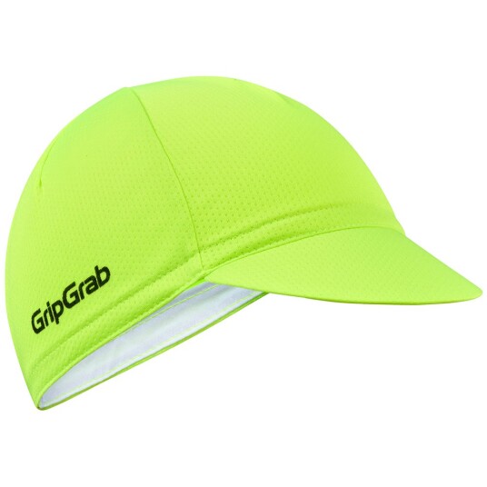 GripGrab Sommersykkelcap Gul Hivis