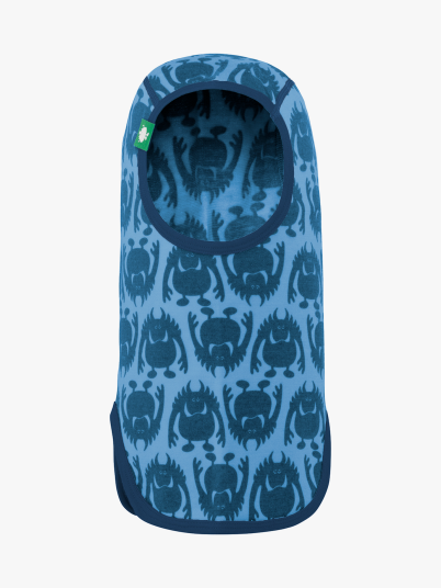 Vossatassar Monsterull Balaclava Blå ONE SIZE
