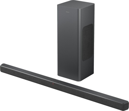 Philips TAB6309 2.1 Lydplanke med Trådløs Subwoofer og Bluetooth - Grå