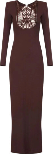 Elisabetta Franchi Dame Kjoler Brun M,