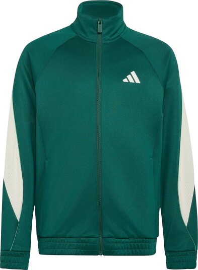 Adidas Performance Cardigan J STD TRCK Cgrønn/Ivory Adidas Performance 8 år (128) Cardigan Hvit