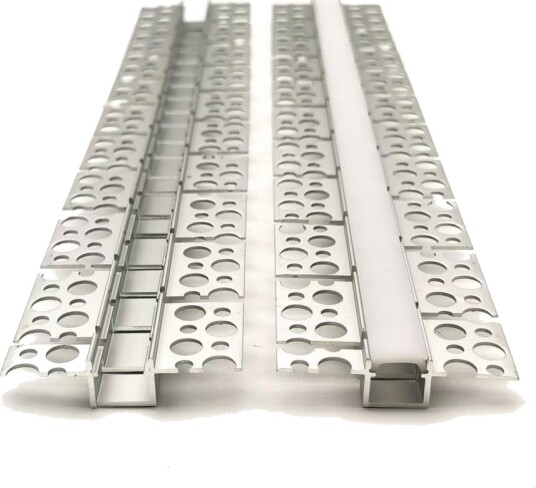 Ledlife Fleksibel innsparkling aluprofil til LED strip 2 meter inkl. deksel Ledlife Fleksibel innsparkling aluprofil til LED strip 2 meter inkl. deksel