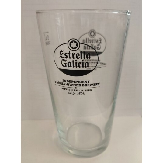 Estrella Galicia ølglass 40 cl Estrella Galicia ølglass 40 cl