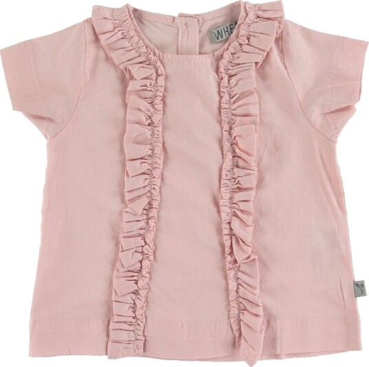 Wheat T skjorte Bluse Nicoline Powder Wheat 68 T skjorte Rosa 62