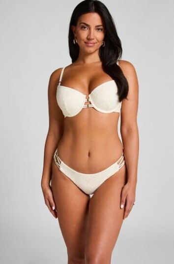 Hunkemöller Bikiniunderdel Crochet Hvit