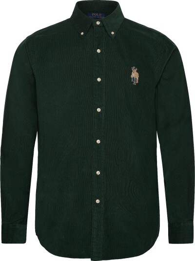 Polo Ralph Lauren Fine Wale Cord Wvn Shirt MOSS AGATE S