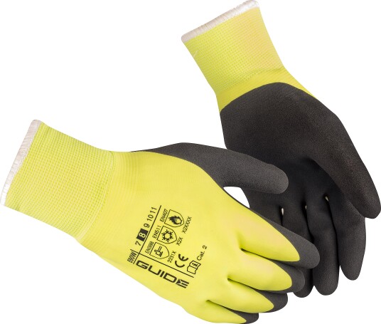 Guide Gloves 590W Hanske latex foret vanntett 7 Klær