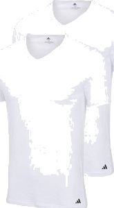 adidas Underwear V Neck White XL
