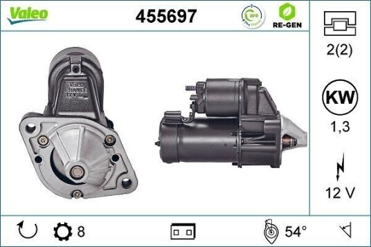 VALEO 455697 Starter