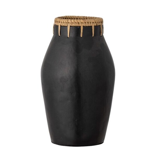 Bloomingville Dixon Vase Terrakotta Sort H27 cm