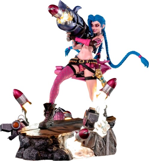 PureArts League Of Legends actionfigur Jinx PureArts League Of Legends actionfigur Jinx