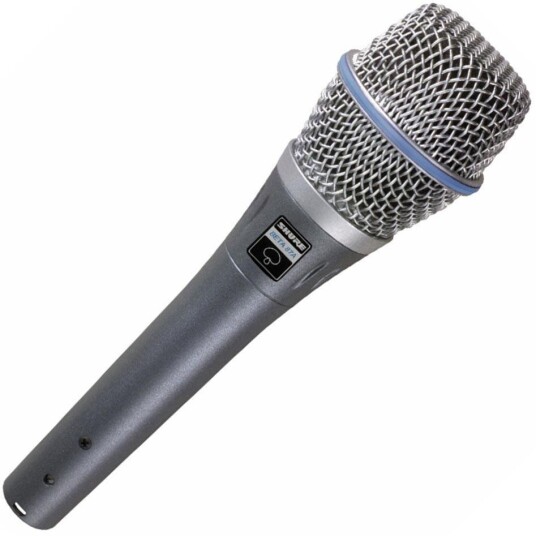Shure BETA87A Kondensator sangmikrofon Shure BETA87A Kondensator sangmikrofon