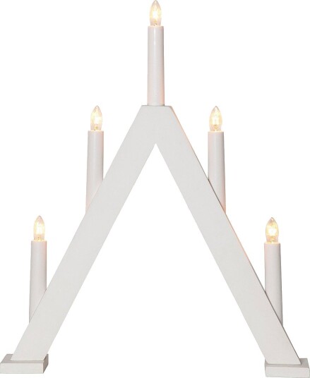 Star Trading   Lysestake Albo liten 41cm   Hvit