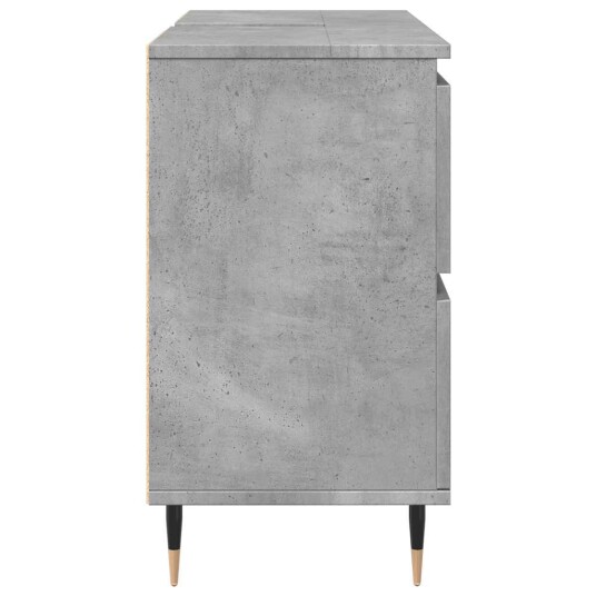  Baderomsskap betonggrå 80x33x60 cm konstruert tre 8721158444721