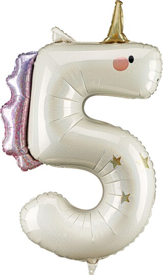 Partydeco Tallballong Unicorn Tall 5 FB359-5