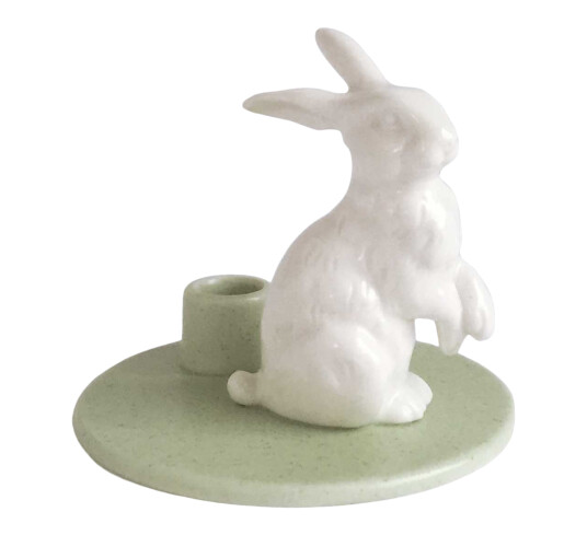 Dottir Sweet Stories lysestake hare h8 cm sage Dottir Sweet Stories lysestake hare h8 cm sage