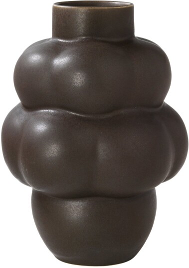 Louise Roe Balloon Vase 04 Mud Brown Vaser Brun