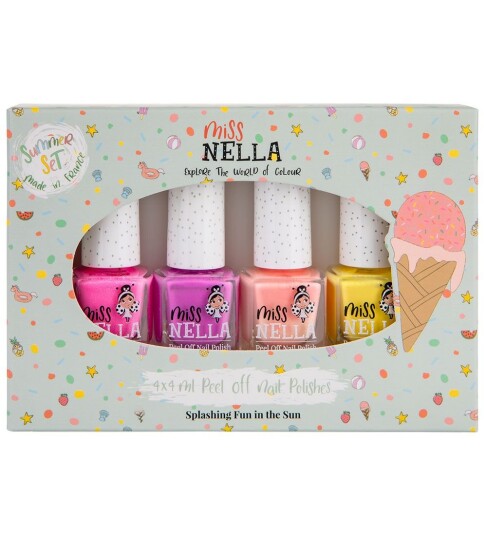 Miss Nella Neglelakk Sett Summer
