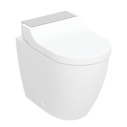 Geberit Aquaclean Tuma Comfort Gulvstående Børstet Stål Geberit Aquaclean Tuma Comfort Gulvstående Børstet Stål