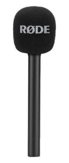 Røde Interview GO Håndholdt Mikrofonadapter for Wireless GO Svart Røde Interview GO Håndholdt Mikrofonadapter for Wireless GO Svart